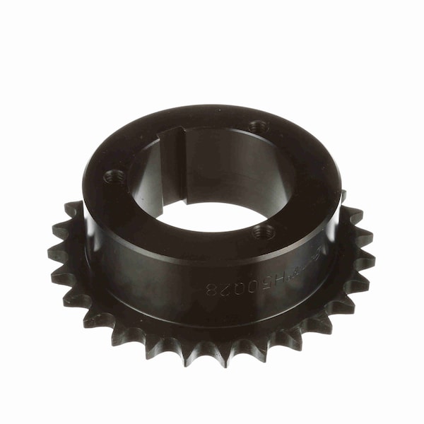 Browning Steel Bushed Bore Roller Chain Sprocket, H50Q28 H50Q28 - main
